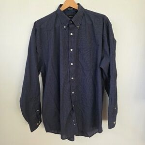 Van Heusen Wrinkle Free Stain Shield Button Down Shirt - XL 17-17.5